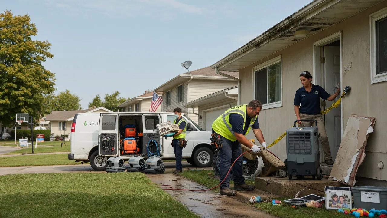 Water Damage Restoration in Glandorf, OH near me